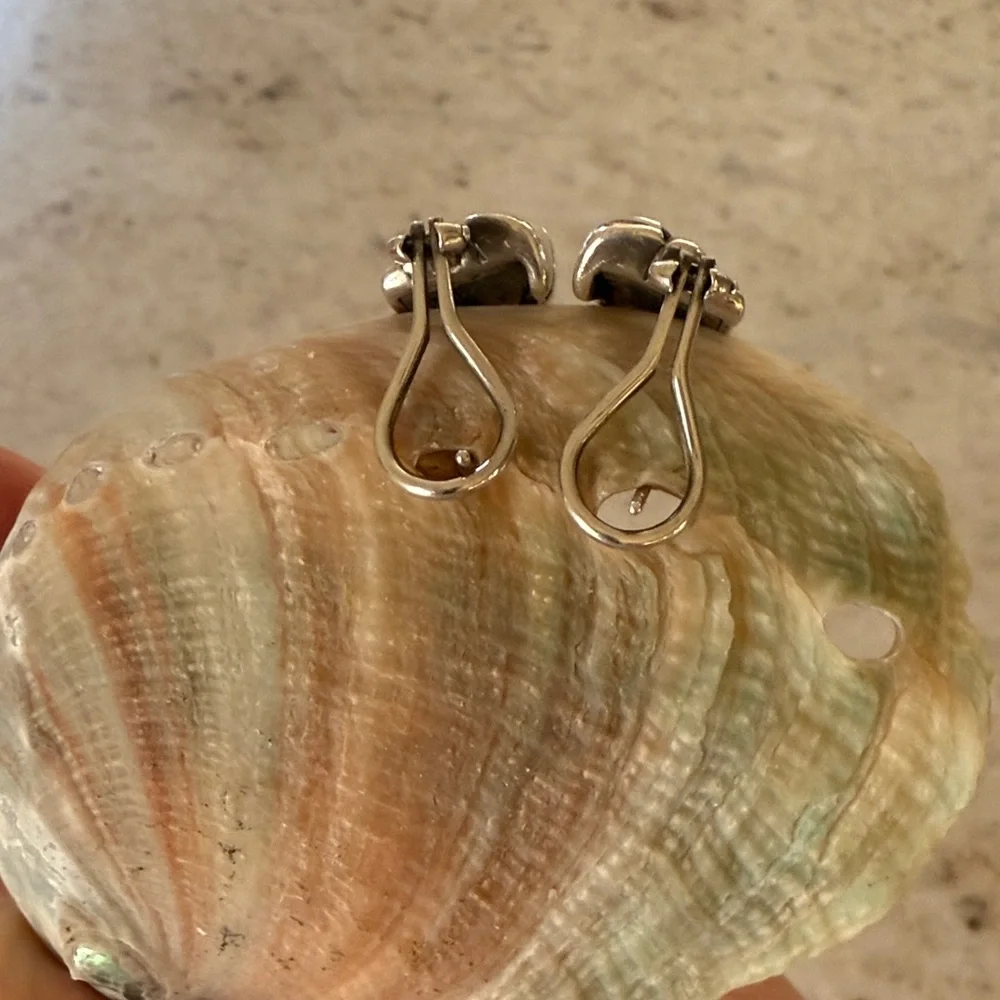 Silver John Hardy Earrings - Picture 6 of 6